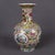 Vintage Famille Rose Twin-Handled Vase With Lotus Medallion For Sale - Image 4 of 9