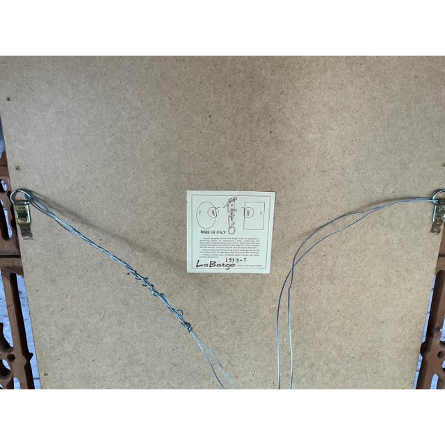 La Barge Chinese Chippendale Style Chinoiserie Pagoda Mirror Giltwood Finish For Sale - Image 14 of 17
