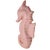 Mid-Century Modern Rare Mid 20th Century Ceramic California Pottery Pink Seahorse Flower Wall Vase For Sale - Image 3 of 8
