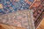 Early 20th Century Zabihi Collection Samarkand Khotan Rich Blue Rug - 6'10" x 14' For Sale In New York - Image 6 of 8