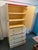 Maple Wood With Red Accents Dressing Armoire For Sale - Image 4 of 12