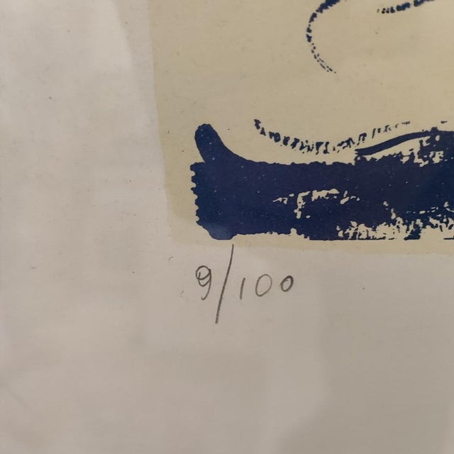 Singer, Lithograph, Framed For Sale - Image 5 of 8