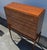 1960 Baker Furniture Mahogany Federal Style Chest on Stand Ornate Brass Hardware For Sale - Image 9 of 11
