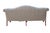 1990s Ethan Allen Chippendale Camelback Sofa in Silver-Champagne Silk Damask For Sale - Image 9 of 18