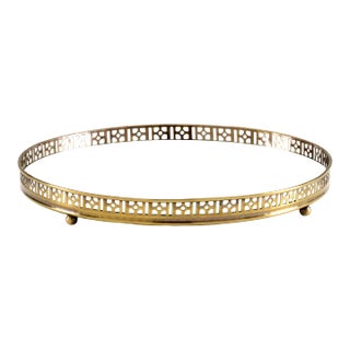 Footed Vanity Tray For Sale