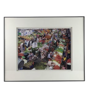 "Marketplace" Framed Photograph by Sergio Sanchez For Sale