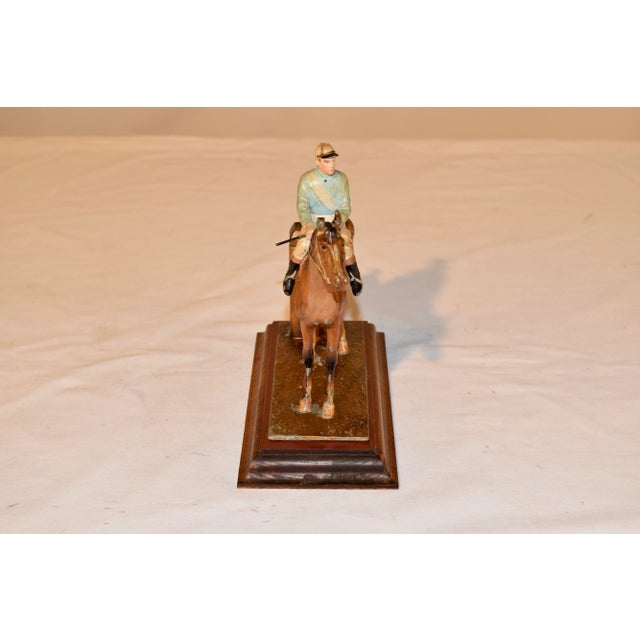 Brown 19th C English Jockey Striker For Sale - Image 8 of 11