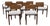 Porro Lario Dining Chair Set of 8 For Sale
