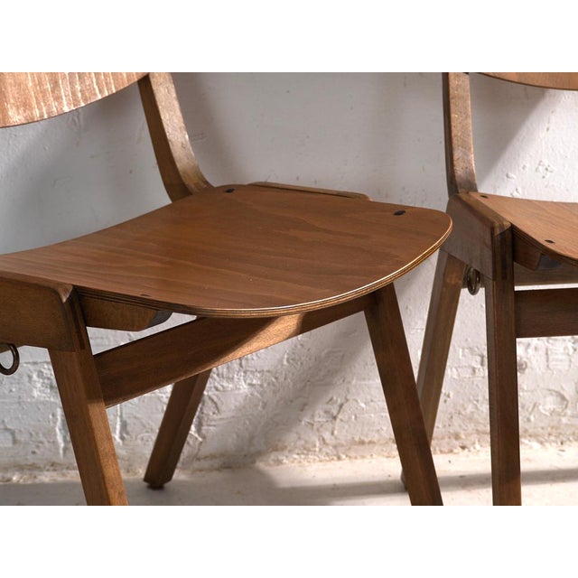 Set of Vintage Chairs from Thonet, 1950 For Sale - Image 10 of 13