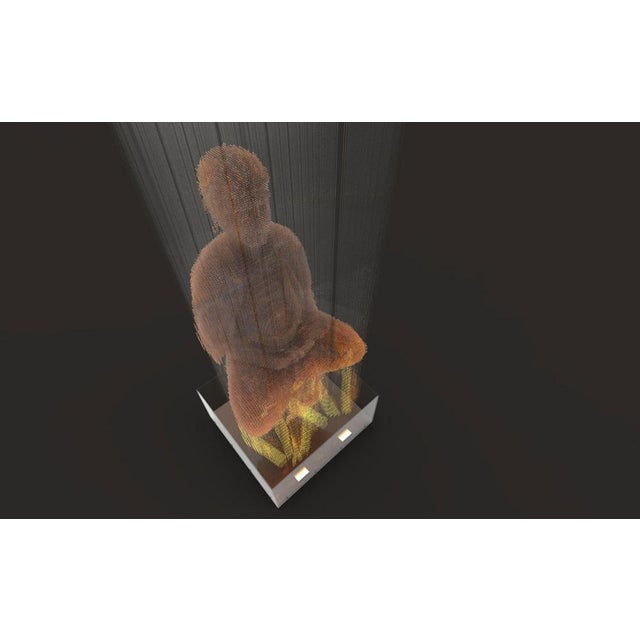 3D Art 8 Lights Led Sculptural Piece by Aggiolight For Sale - Image 6 of 10