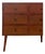 MCM Style Six Drawer Chest, Mid Century Modern Wood Storage For Sale