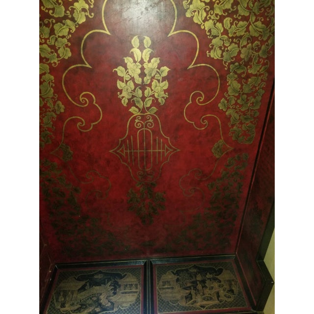 Wood Antique Chinese Qing Dynasty Hand Carved Wedding Bed For Sale - Image 7 of 14