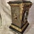 1970s Neoclassical Empire Revival Rose Breccia Marble & Gilt Metal Mantel Clock For Sale In Atlanta - Image 6 of 17