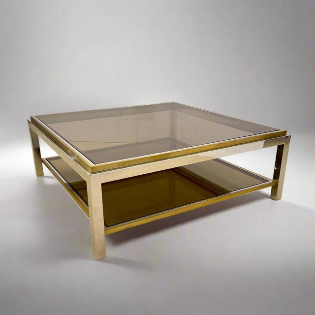 Jean Charles Late 20th Century Jean Charles Modern Coffee Table France For Sale - Image 4 of 8