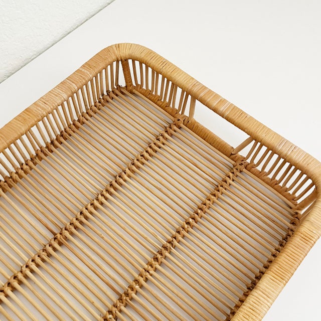 【たぁこ*さま】vintage tray ❀ スポンコリ トレイ Finland Vintage Made in Finland Laminated Teak Wood Serving Tray 19