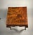 Wood Vintage Italian Patchwork Olive Burlwood Louis XV Style End Table With 1 Drawer For Sale - Image 7 of 12