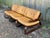 Mid-Century Danish Space Age Sofa in Leather and Rosewood, 1970s For Sale - Image 5 of 8