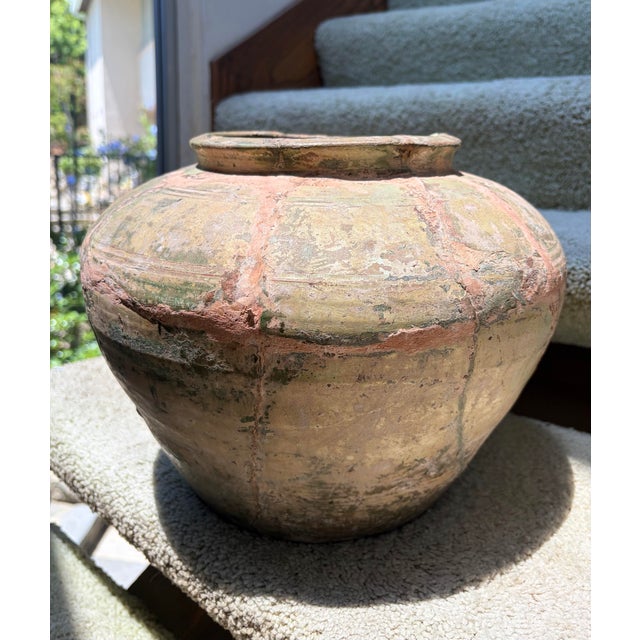 This is a unique Chinese Song-Yuan Dynasty Classic Shaped Jar. It’s approximately 10 inches tall by 12 inches across and...