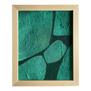2025 "Il Compimento" Abstract Minimalist Painting on Canvas by Artist r.k. Red