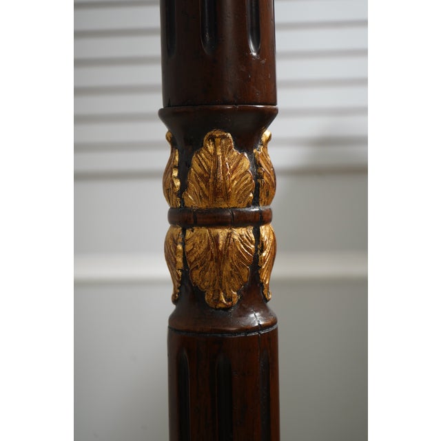 Francesco Molon Mahogany King Size Poster Bed For Sale - Image 15 of 17