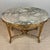 19th Century French Louis XVI Gilded Marble Top Oval Center Table For Sale - Image 16 of 18