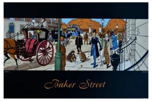Pierre Veys & Nicolas Barral, Baker Street, 2003, Screenprint