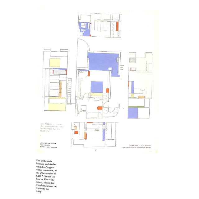 Paper "Eileen Gray Architect/ Designer" 1987 Adam, Peter For Sale - Image 7 of 11