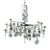 Mid Century Chandelier by Erik Höglund for Kosta Boda For Sale