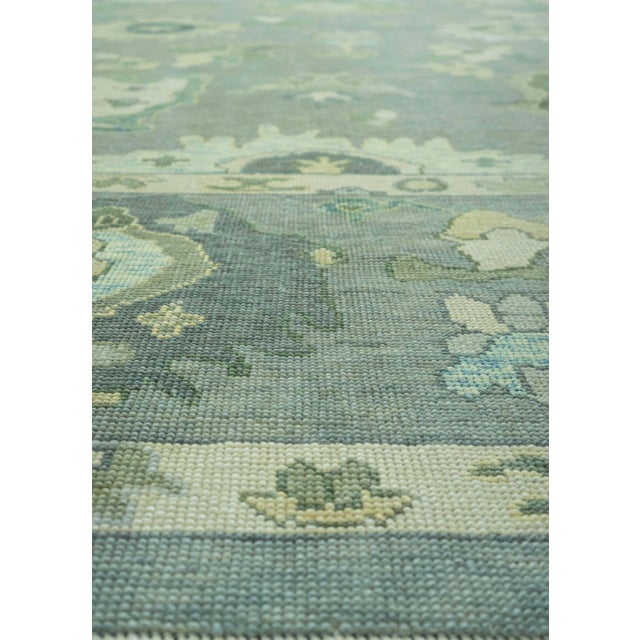 Turkish Turkish Oushak Rug 12' x 14'6" #19008 For Sale - Image 3 of 8