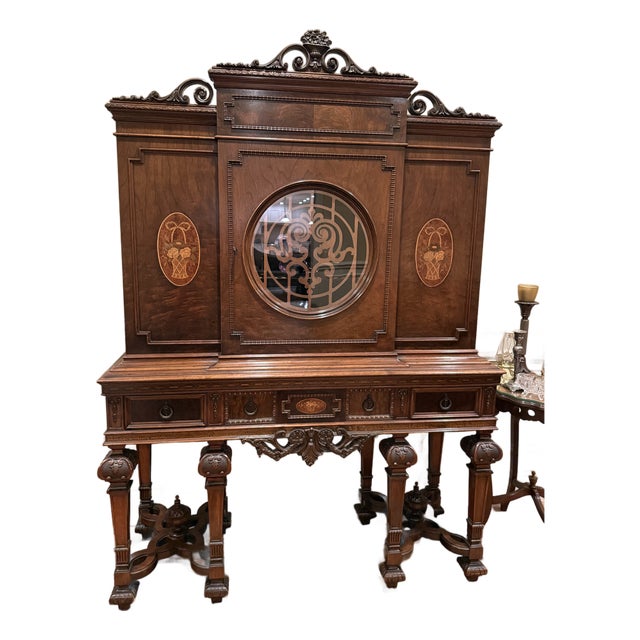 Ornate Display Cabinet For Sale