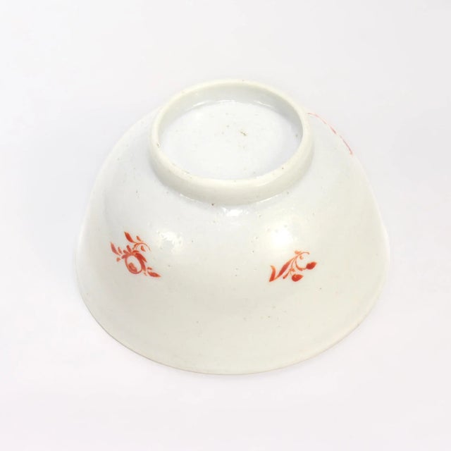 Antique 18th Century Chinese Export Porcelain Tea Bowl & Saucer For Sale - Image 12 of 18