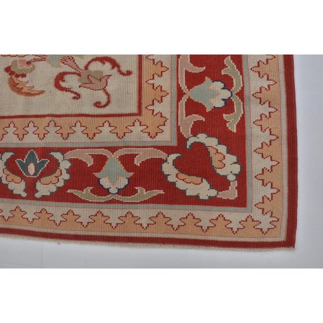 Anatolian Oushak Vintage Floor Carpet For Sale - Image 9 of 10