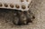 Thomasville Pair of Tufted Leather Stools For Sale - Image 10 of 14