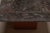 Stone Coffee Table in Fossil Marble and Orange Lacquer, 1970s For Sale - Image 7 of 16