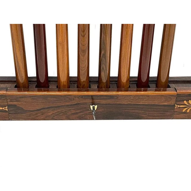 19th Century French Wall Mounted Cue Rack, 1860s For Sale - Image 4 of 13