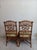 Vintage Dining Chair Chippendale Tommy Bahama Style Bamboo Rattan Set of Two Style: Tropical Color: Brown Dimensions: 19"...