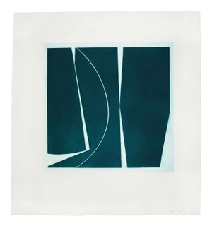 Joanne Freeman "Covers 4 Viridian" Print