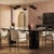 The Zola Black Lacquer Dining Table exudes modern sophistication with its sleek black lacquer finish and clean,...