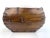 Brown 19th Century Antique Chinese Hand-Hewn Wood Rice Measure With Forged Iron Strapwork For Sale - Image 8 of 18