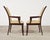 Set of Eight French Art Deco Style Macassar Ebony Dining Chairs For Sale - Image 9 of 18