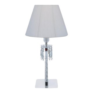 Baccarat Torch Table Lamp For Sale