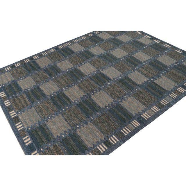 Celerie Kemble Schooner Rug by Celerie Kemble for Chairish, 5'x7' For Sale - Image 4 of 8