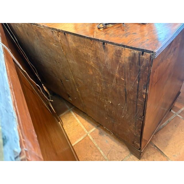 French Early 1800s French Pollard Oak Chest of Drawers, ( Commode ) For Sale - Image 3 of 6