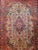 Early 20th Century Persian Kashan Rug, Hand-Knotted Wool, Floral Pattern, Turquoise & Red,6x9 For Sale - Image 12 of 18