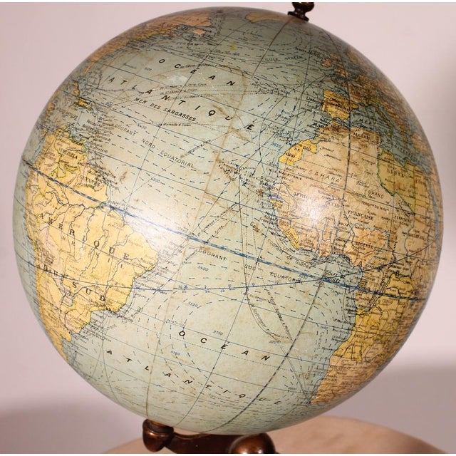 Terrestrial Globe by G. Thomas, Paris For Sale - Image 11 of 13