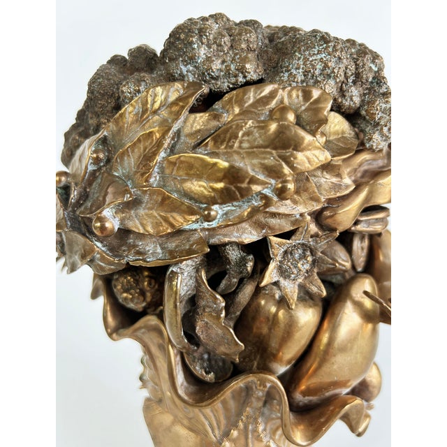 1970s Miguel Ortiz Berrocal Sculpture "Homage to Arcimboldo" Signed, #601 Edition 100 For Sale - Image 11 of 14