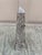 Brown and Grey Marble Obelisk With Dramatic Veining For Sale In South Bend - Image 6 of 9