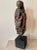 Figurative 12th Century Romanesque Wood Sculpture of the Virgin Mary. For Sale - Image 3 of 13