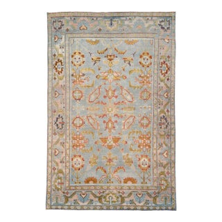 Galerie Shabab Collection Mid-20th Century Persian Malayer Accent Rug For Sale