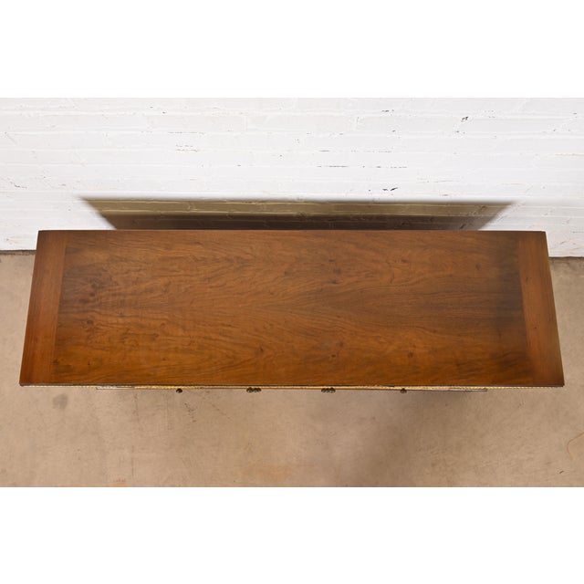 John Widdicomb Mediterranean Treasure Chest Low Credenza, 1960s For Sale - Image 9 of 12